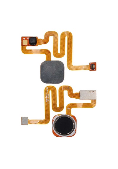 Teknonet Xiaomi Redmi S2 Uyumlu Parmak İzi Okuyucu Home Tuş - Siyah -