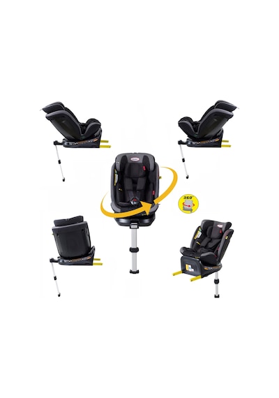 Holmer Capsula Multipro Aero 3D Legfix İ-Size 360 Dönebilir 0-36 KG Oto Koltuğu