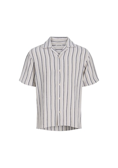Jack & Jones Erkek Resort Yaka Kisa Kollu Gömlek - Coba - 12294078 Celadon Tint