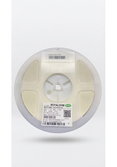 Royalohm 0201 43k 1% 1/20w Smd Direnç / Çip Direnç 15000 Adet Makara Paket