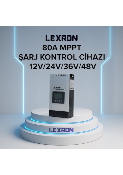 Lexron 80a Amper Mppt Şarj Kontrol Cihazı