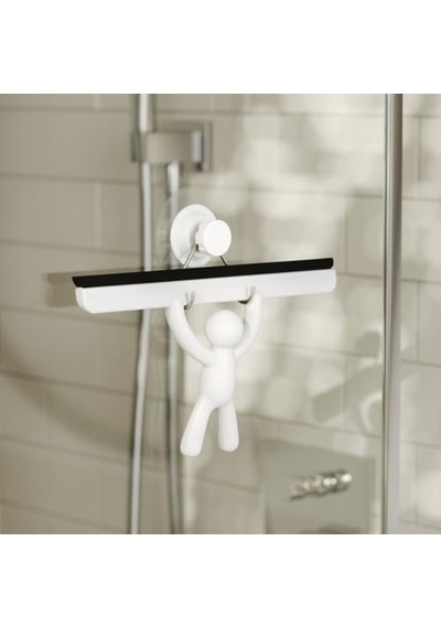 Umbra Buddy Yapıştırmalı Duş Çekçeki, Silikon Bıçaklı Pencere Çekpası Çok Renkli