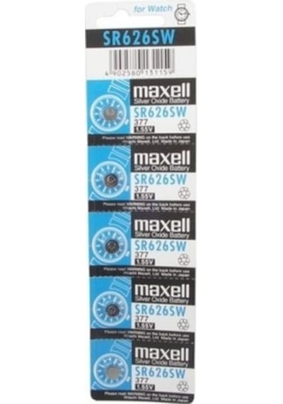 Maxell Sr 626sw 377 10lu Paket Pil