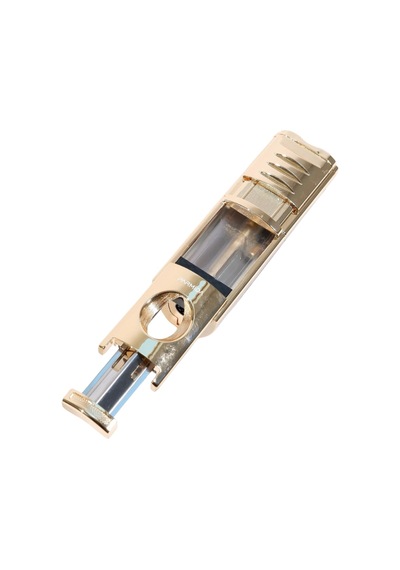 Parmida 3 Torch Pürmüz Kesici & Delicili Gold Metal Puro Çakmağı - Tr9525
