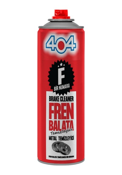 404 F1 Numara Fren Balata Temizleme Spreyi 500ml 30lu Koli