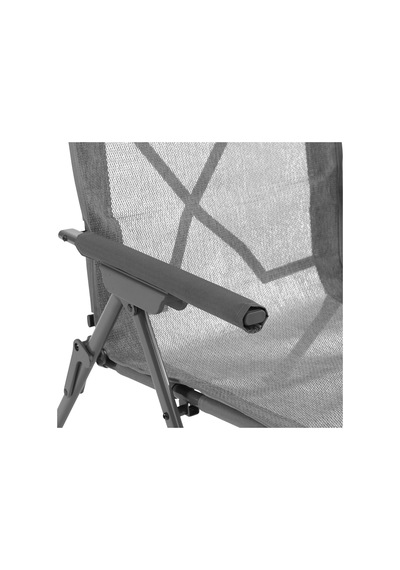 Outwell Breaker Airflow Terletmeyen Ultra Konforlu Katlanır Kamp Sandalyesi Gri