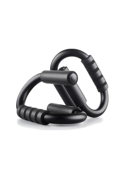 Zauss Siyah Push Up Stands Profesyonel Şınav Karın Kası Egzersiz Spor Aleti