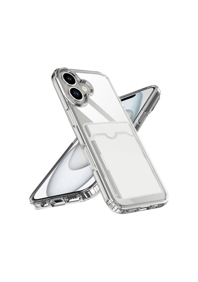 Apple İphone 17 Kart Şeffaf Silikon