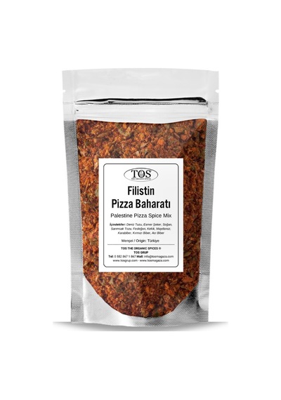 Tos The Organic Spices Tavlin Pizza Filistin Pizza Baharat Karışımı 100 G