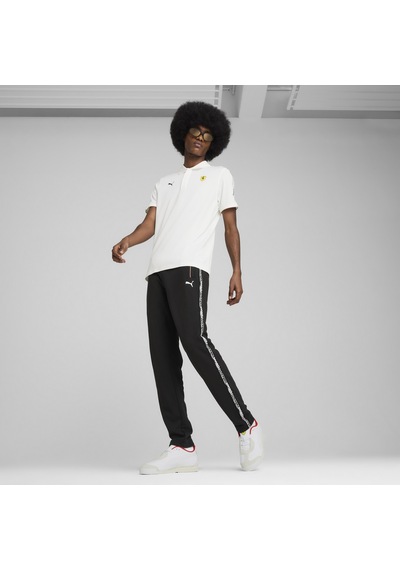 Puma 63018504 Ferrari Race Cloudspun Polo Erkek Polo Tişört Beyaz