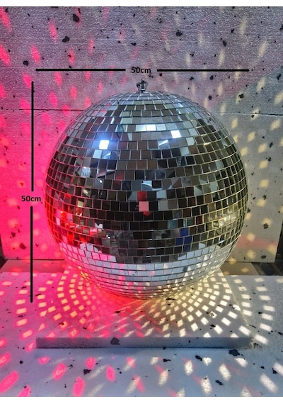 50 CM AYNALI KÜRE DİSCO TOPU (MIRROR BALL) AYNALI DİSKO TOPU