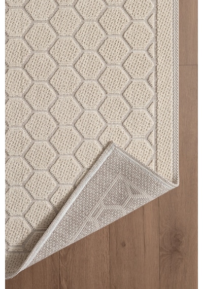 Sakura Sk015a Doğal Pamuk 2'li Banyo Paspas Seti 60x100 60x50cm Kaymaz Taban Makinada Yıkanabilir Kemik