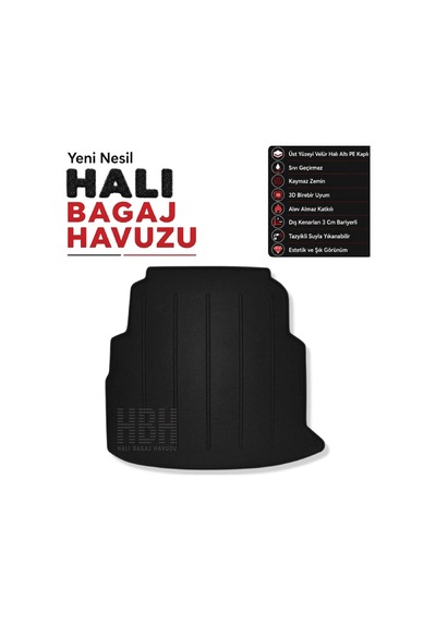 Mercedes E Serisi 180 Halı Bagaj Havuzu 2023 Sonrası