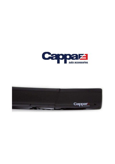 Cappafe Fiat Doğan Şahin Ön Kaput Koruma Rüzgarlık 4Mm 1988-2002