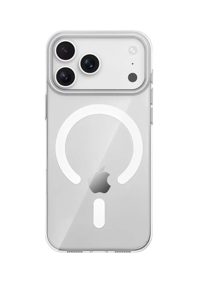 Joko Apple iPhone Uyumlu  17 Pro Max Uyumlu Pc Blank Magsafe Kapak - Şeffaf
