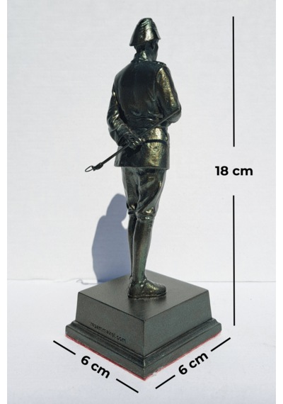 Biblosam Kurmay Albay Atatürk Heykeli Biblo - Küçük Boy 18 Cm