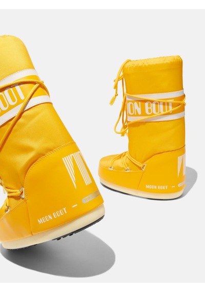 Bot Kar Kadın 14004400-084 Moon Boot Nylon Yellow Sarı