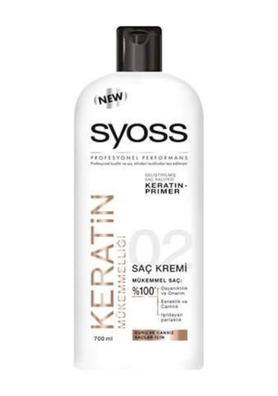 Syoss Keratin Mükemmelliği Saç Kremi 700 ML