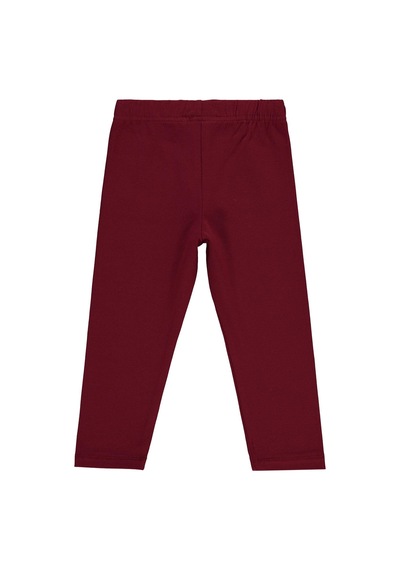 Civil Girls Basic 2-5 Yaş Tayt - Bordo Bordo