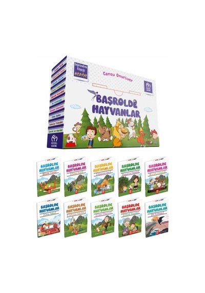 Başrolde Hayvanlar Okuma Seti