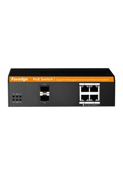 Foredge 4port Poe 2-sfp Gigabit Yönetilebilir Switch Is104gps-2f
