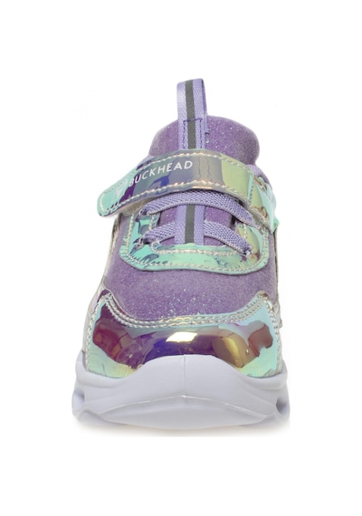 Buckhead 4246 Trioshiny Hologram Işıklı Kız Çocuk Spor Ayakkabı Lila