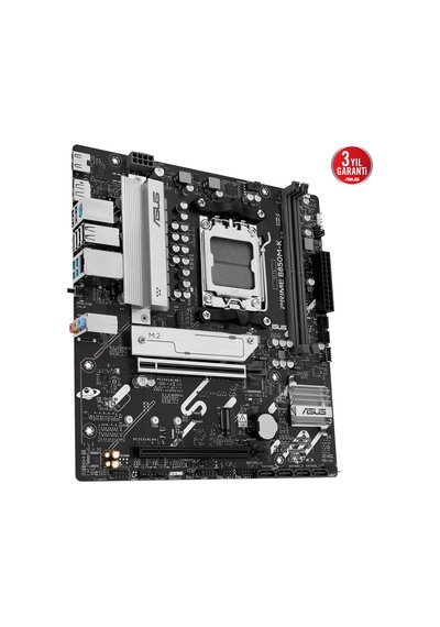 Asus Prıme B850m-k, 2xddr5, 2x M.2, Dp, Hdmı, Am5 Soket Anakart 17193278