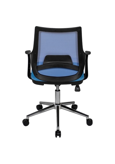 Ofisbazaar Buya Fileli Çalışma Koltuğu Ergonomik Şef Ve Toplantı Koltuğu Açık Mavi Mavi