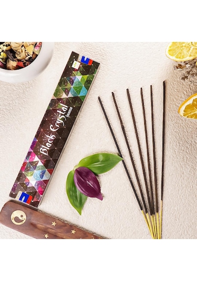 Satya Siyah Kristal Aromalı Masala Çubuk Tütsü