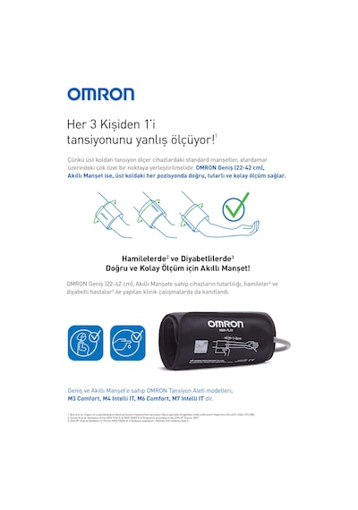 Omron M6 Comfort AFib HEM-7380-E Koldan Ölçer Tansiyon Aleti