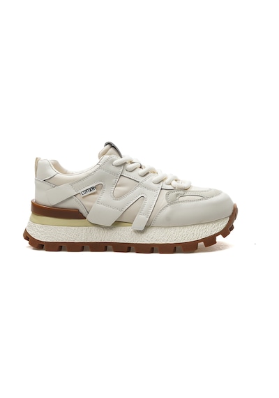 Lufian Emıly Kadın Deri Sneaker Günlük Spor Ayakkabı 25y 121230019 Z Beyaz Beyaz