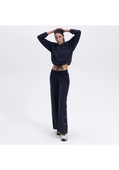 Ellesse Kadın Siyah Sweat - Ef209-1-bk Siyah