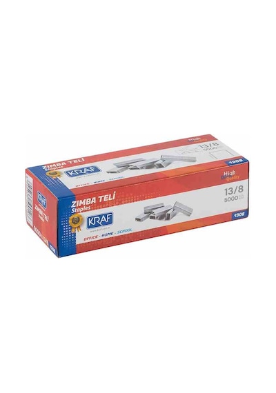 Kraf Zımba Teli No 13/8 5000'li Paket