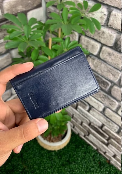 Guard Lacivert Nappa Hakii Deri Kartlık Erkek / Kadın P1169 Lacivert