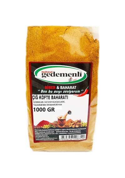 Gedemenli Çiğ Köfte Baharatı 1 KG