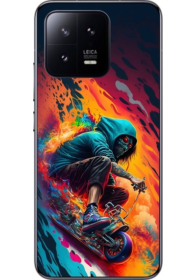 Xiaomi Mi 13 Pro Uyumlu Şeffaf Kılıf Aesthetic 5 Tasarımlı