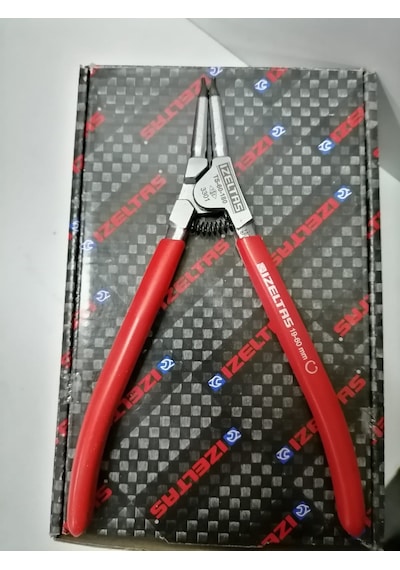 Dış Segman Pensesi Yaylı Düz 180Mm Izeltaş