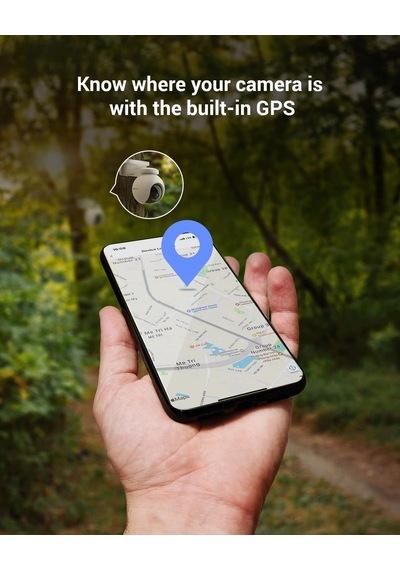 Eb8 4g Lte 2k Kablosuz Dış Mekan Kamerası 10400mah Pil İle Otomatik İzleme, Kişi Algılama, Renk