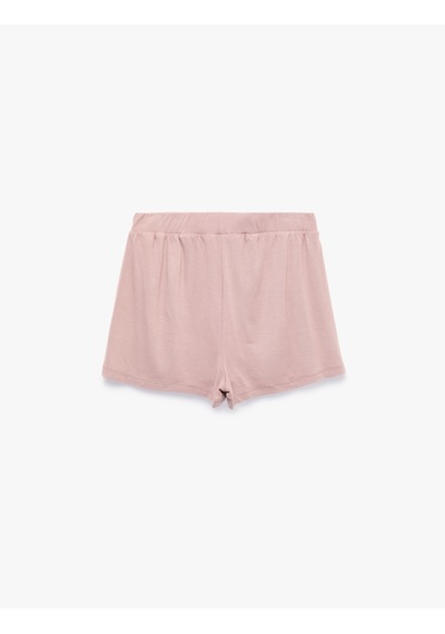 Koton Beli Lastikli Rahat Kesim Modal Pijama Altı Pembe 6slk80007mk Gül