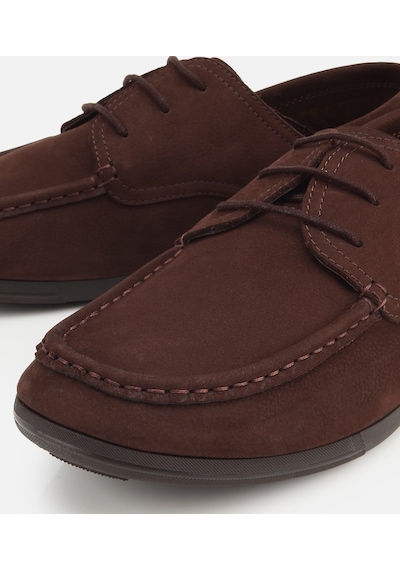 Hotiç Erkek Deri Kahverengi Yumuşak Dokulu Bağcıklı Günlük Ayakkabı 02ayh319670a480 02ayh319670a480