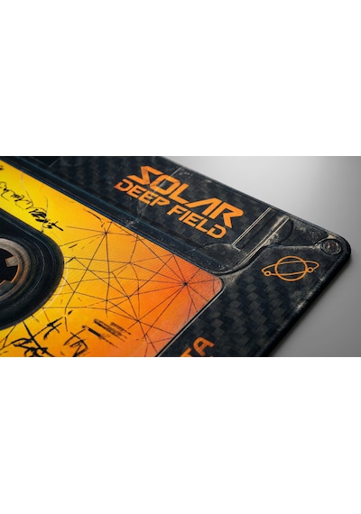 Oryn Cassette / Edition 90x40cm Gaming Mousepad - 3mm Kalınlık Sarı