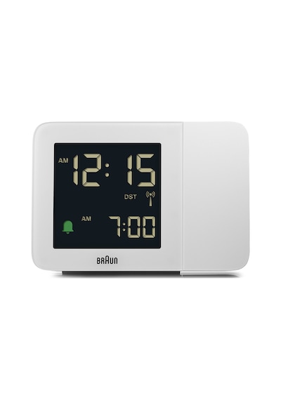 Braun Bc15w-dcf Dijital Projeksiyon Alarmlı Masa Saati Beyaz