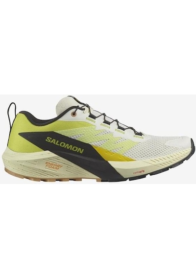 Salomon Sense Ride 5 Erkek Koşu Ayakkabısı-27906-krem Krem
