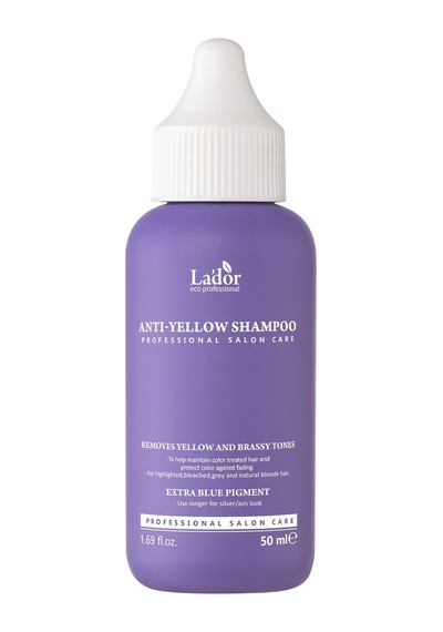 Lador Renk Eşitleyici ve Koruyucu Turunculaşma Karşıtı Mor Şampuan LADOR Yellow Shampoo 50 ML