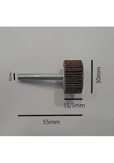 Matkap Ucu Yaprak Zımpara 60 Kum 30 Mm Made In Germany