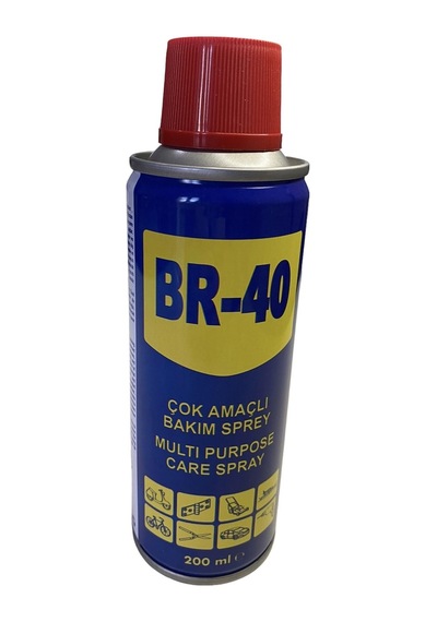Br-40 Yağlama Temizleme Pas Sökücü Çok Amaçlı Bakım Spreyi 200 ML