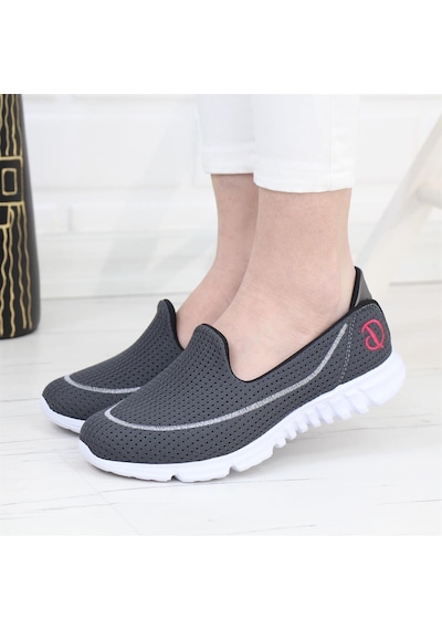 Nesil Shoes Dvm 801 Gri Faylon Taban Kadın Yürüyüş Ayakkabısı-gri Gri