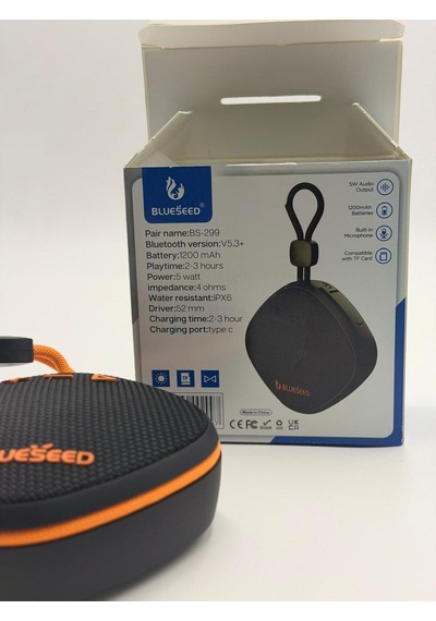 Bs-299 Bluetooth Wireless Speaker 5w-turuncu