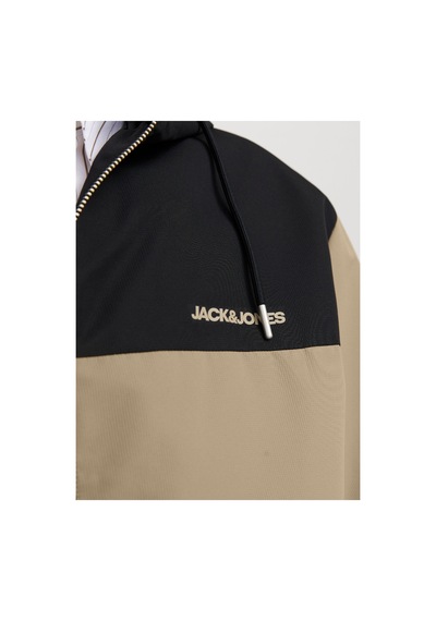 Jack & Jones Jack&jones 12268598 Jjelegacy Lıght Jacket Hood Erkek Spor Ceket Kahverengi Coriander