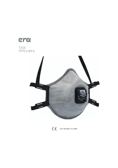 Era 7210 Ffp2 Ac Ventilli Toz Maskesi 10 Adet Paket